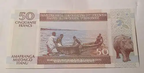 50 Francs - Burundi