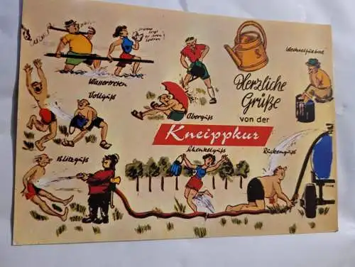 Herzliche Grüße von der Kneippkur