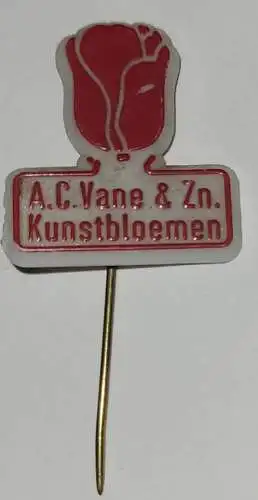 Anstecknadel - A.C Vane & Zn. Kunstbloemen