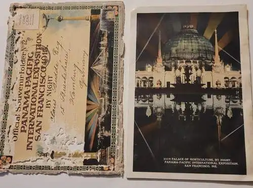 Official Souvenir Folder Nr. 12 - Panama-Pacific International Exposition San Francisco 1915 by Night