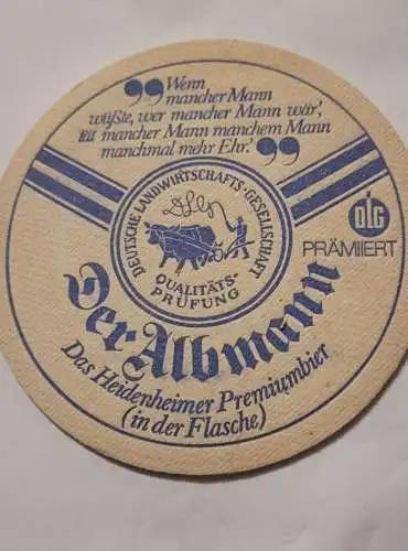 Bierdeckel - Neff Pils - Heidenheimer Bier