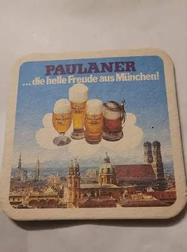 Bierdeckel - Paulaner - Münchner Spezialitäten-Brauerei seit 1634