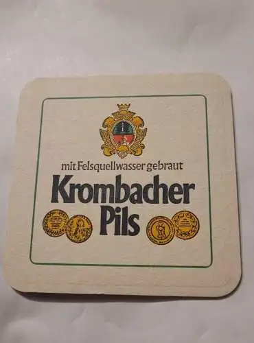 Bierdeckel - Krombacher Pils