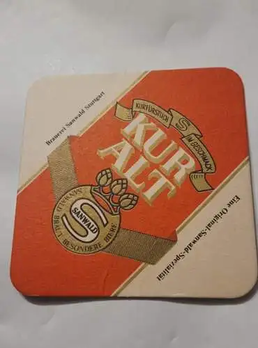 Bierdeckel - Sanwald - Kur Alt