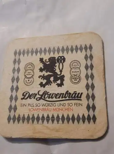 Bierdeckel - Der Löwenbräu