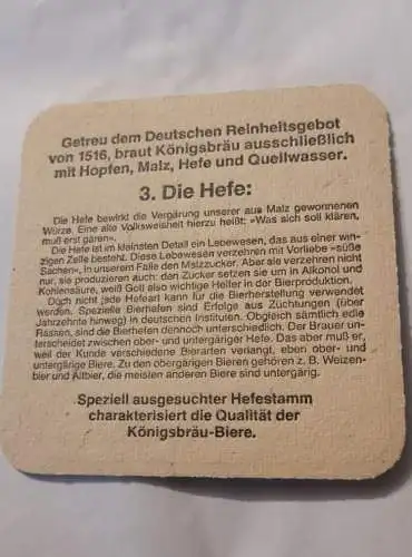 Bierdeckel - Königsbräu