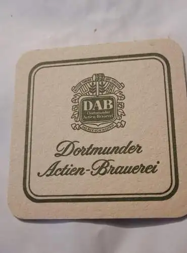 Bierdeckel - Dortmunder Actien-Brauerei