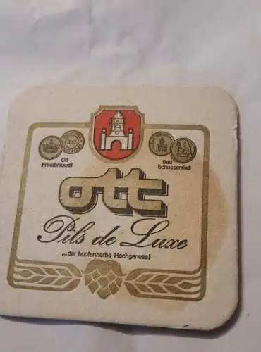 Bierdeckel - Ott - Pils de Luxe