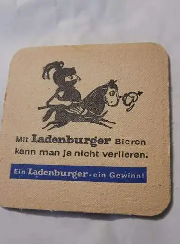 Bierdeckel - Ladenburger Pils