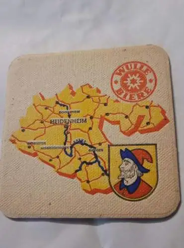 Bierdeckel - Wulle Biere - Heidenheim