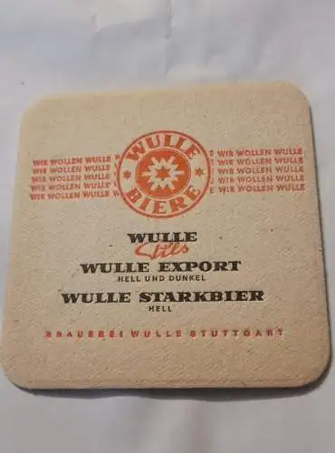 Bierdeckel - Wulle Biere - Heidenheim