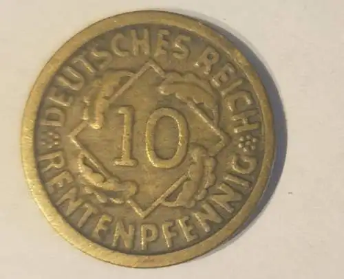 Deutschland - 10 Rentenpfennig