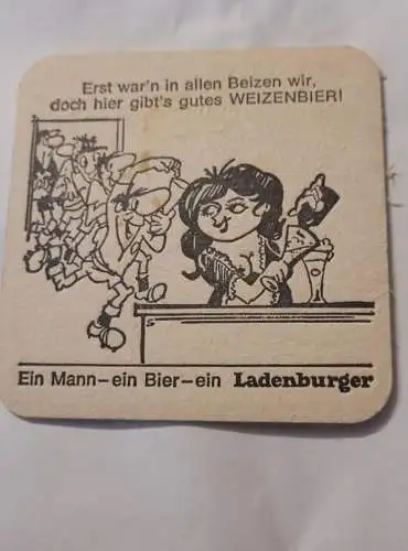 Bierdeckel - Ladenburger