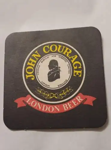 Bierdeckel - John Courage London Beer