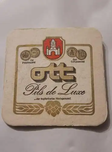 Bierdeckel - Ott Pils de Luxe