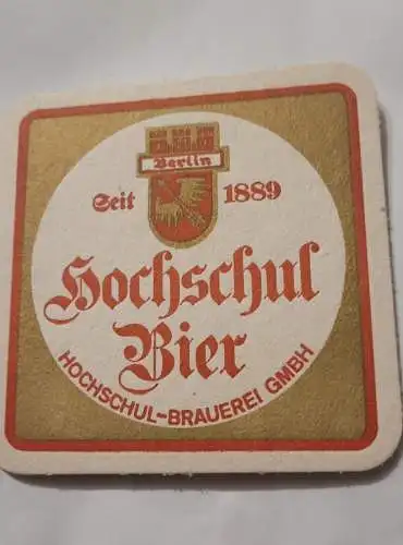 Bierdeckel - Hochschul Bier Berlin