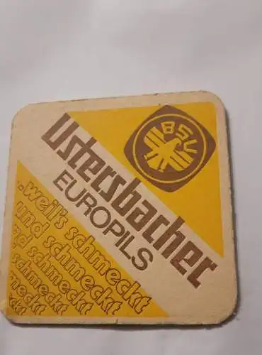 Bierdeckel - Ustersbacher Europils