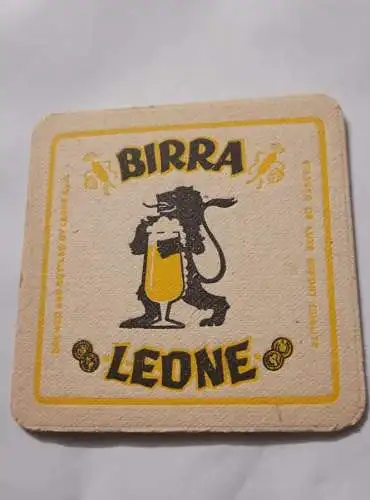 Bierdeckel - Birra Leone