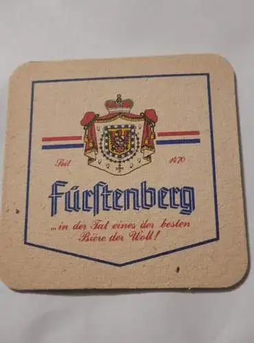 Bierdeckel - Fürstenberg