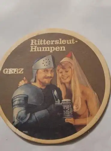 Bierdeckel - Gerz Rittersleut Humpen