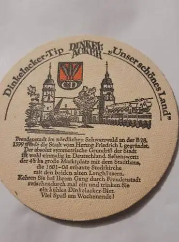 Bierdeckel - Dinkel-Acker