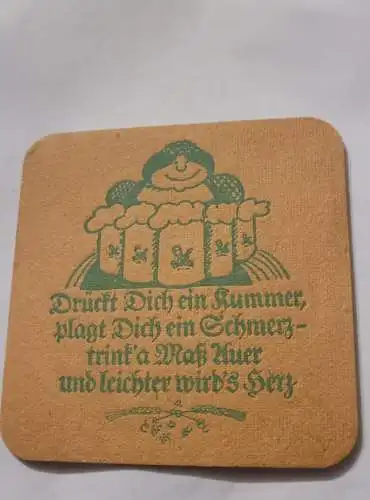 Bierdeckel - Auer Bräu Rosenheim