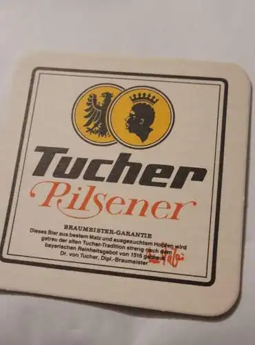 Bierdeckel - Tucher Pilsener - Ernte 23