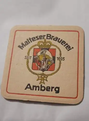 Bierdeckel - Malteser Brauerei Amberg