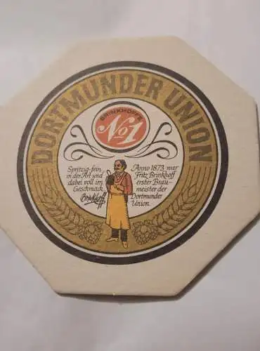 Bierdeckel - Dortmunder Union