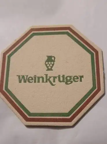 Bierdeckel - Weinkrüger