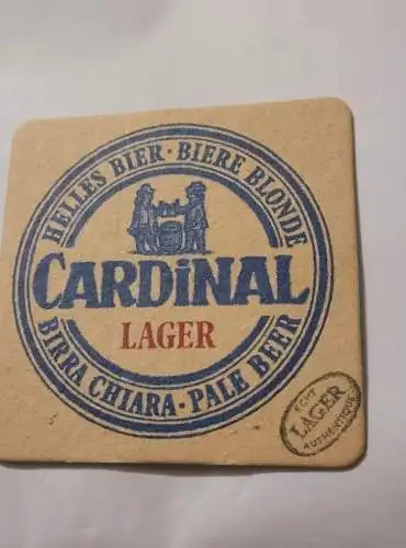 Bierdeckel - Cardinal Lager