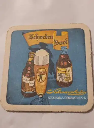 Bierdeckel - Schwabenbräu - Schwaben Bock