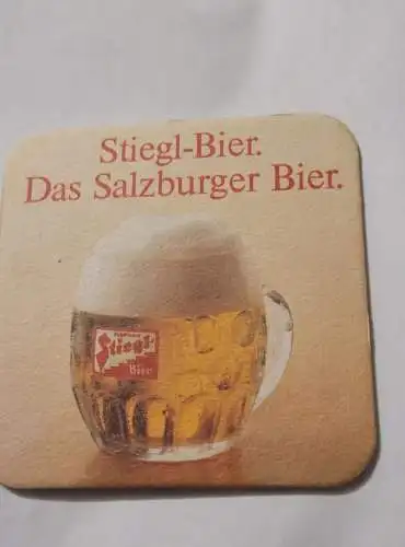 Bierdeckel - Salzburger Stiegl Bier