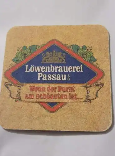 Bierdeckel - Löwenbrauerei Passau