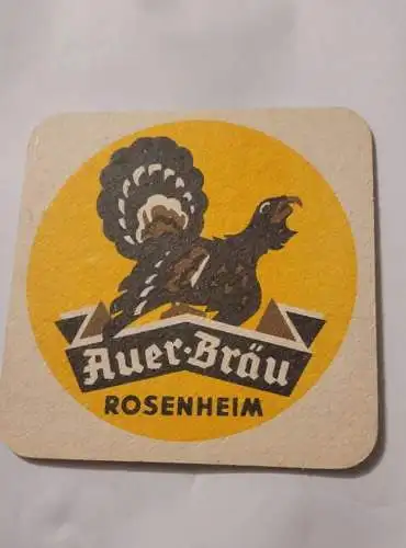 Bierdeckel - Auer Bräu Rosenheim