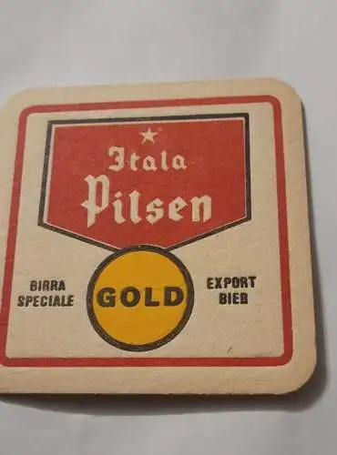 Bierdeckel -  Itala Pilsen Gold