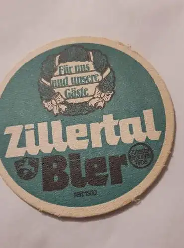 Bierdeckel - Zillertal Bier - Zillertalbahn