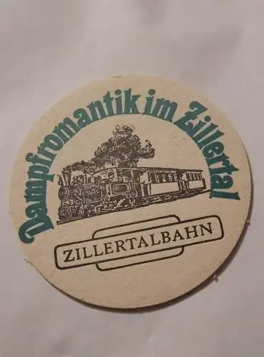 Bierdeckel - Zillertal Bier - Zillertalbahn