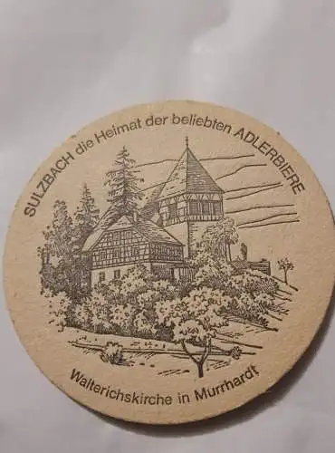 Bierdeckel - Sulzbacher Adlerbräu