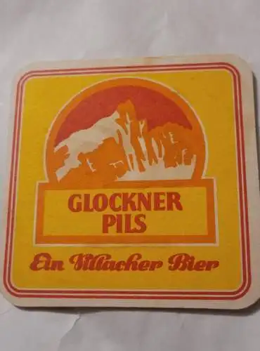 Bierdeckel - Glockner Pils