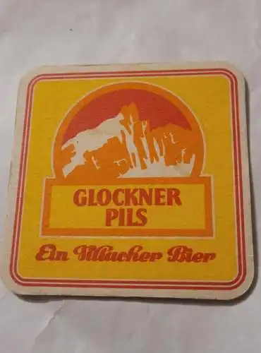Bierdeckel - Glockner Pils