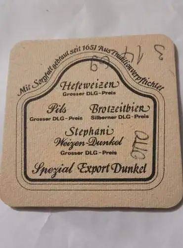 Bierdeckel - Lauterbacher Spezialbiere