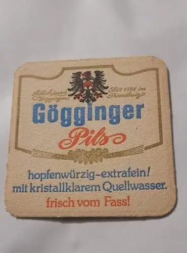 Bierdeckel - Gögginger Pils