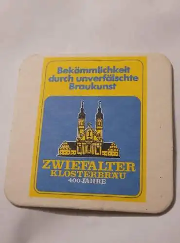 Bierdeckel - Zwiefalter Klosterbräu