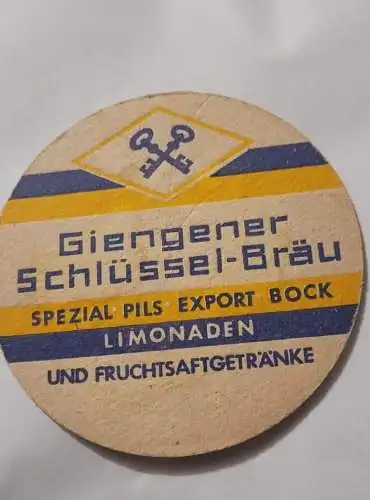 Bierdeckel - Giengener Schlüssel Biere