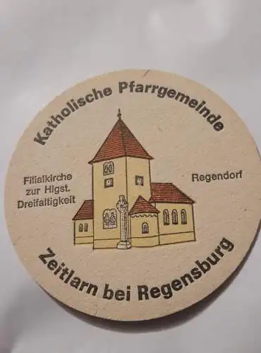 Bierdeckel - Dom Satz Bier - Kirche Regendorf