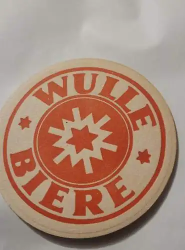 Bierdeckel - Wulle Biere