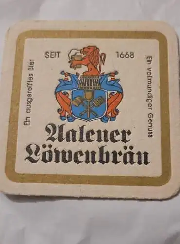 Bierdeckel - Aalener Löwenbräu (3)