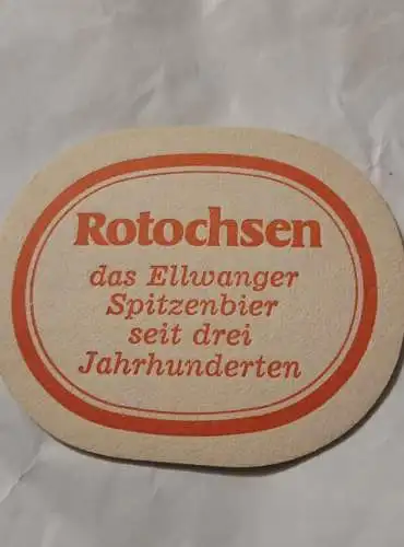 Bierdeckel - Ellwanger Rotochsen Brauerei