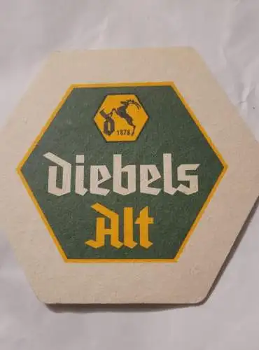 Bierdeckel - Diebels Alt